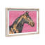 Hue Equine IV Shadowbox Animals Print by Oliver Gal, Black Frame, 20 x 16-1915437112-1915437113