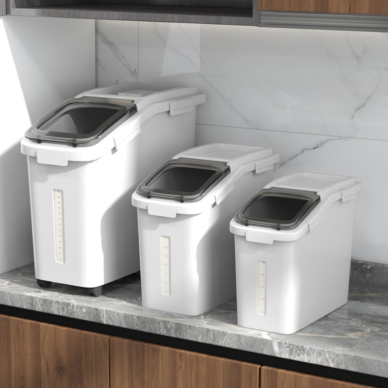 Contenants pour aliments 11,4 + 5,8 + 3,4 gallons