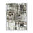 White Floater Framed