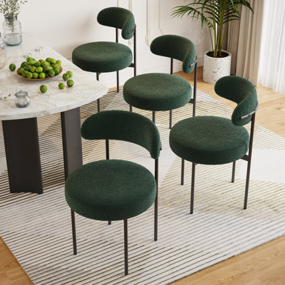 Chaise d'appoint en tissu Sherwood