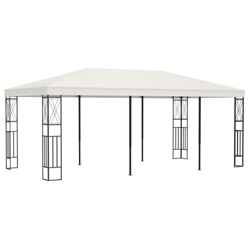 Edwige 3m x 6m Steel Party Tent, Cream