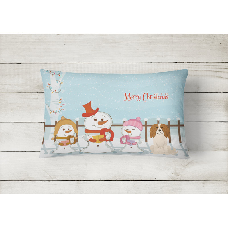 Coussin lombaire intérieur / extérieur Merry Christmas