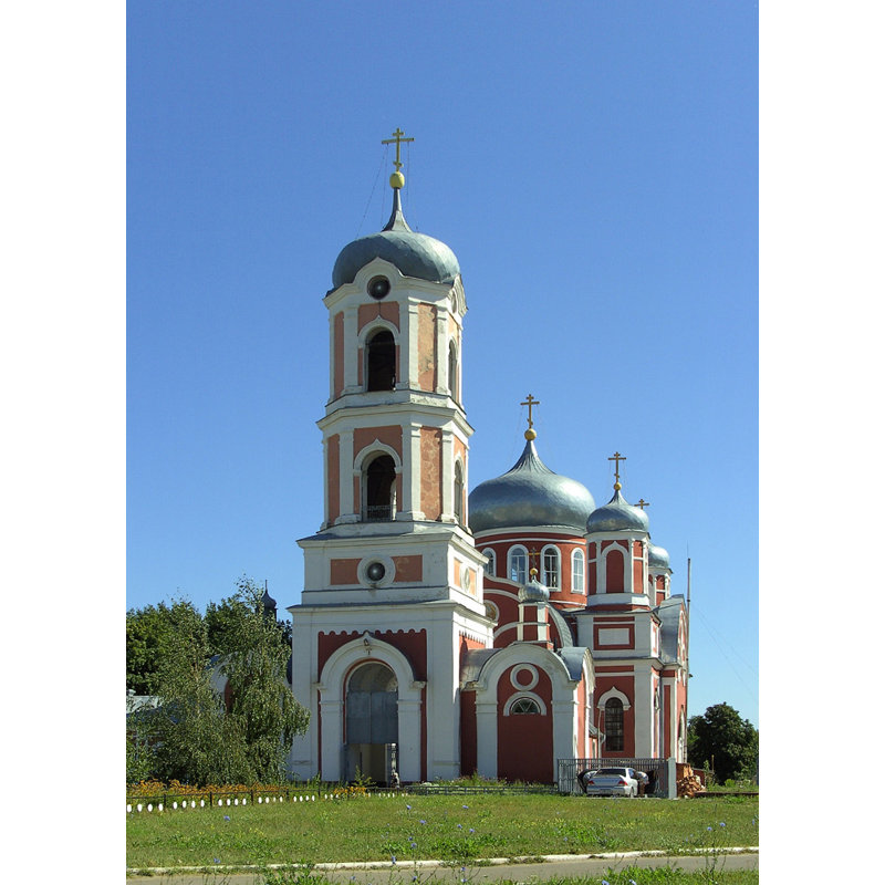 Église à Église Novoanninsky, H 18 po x l 13 po