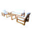 Capistrano Outdoor 5 - Piece Teak Conversation Set