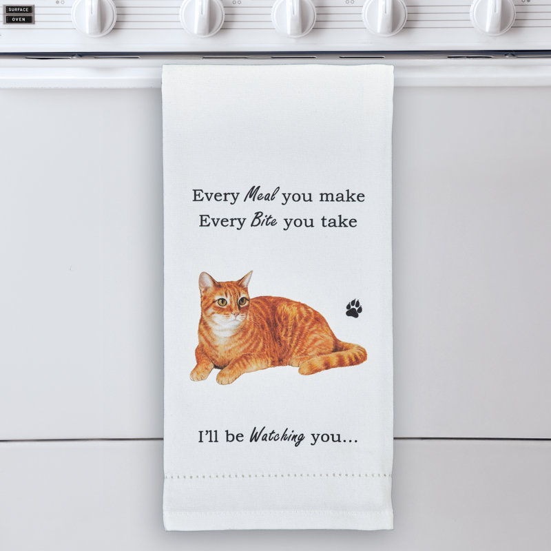 Adorable serviette de cuisine pour animaux de compagnie