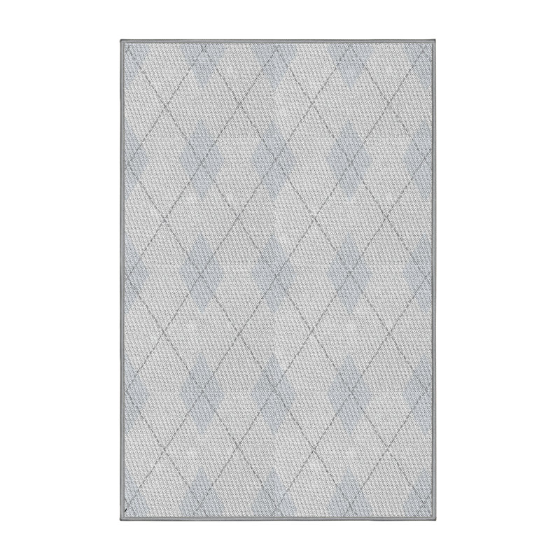 Geometric Indoor Rug, Rectangle 7' x 10'