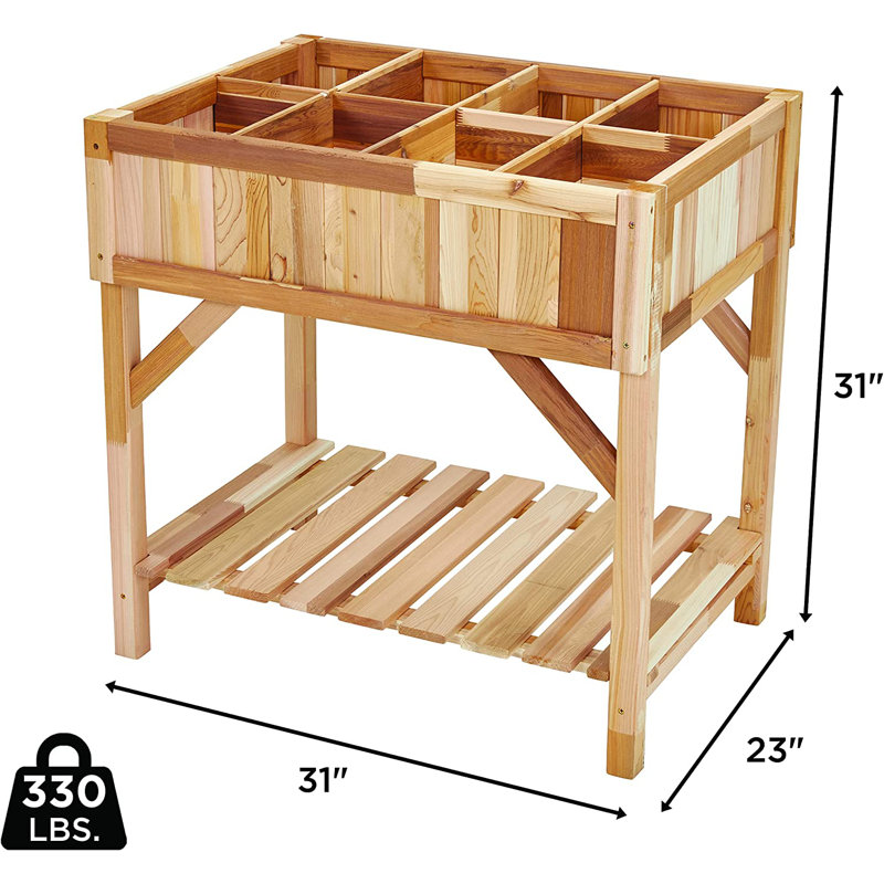 Keeland Outdoor Elevated Planter