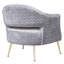 Fauteuil de 29,1 po en velours Noho