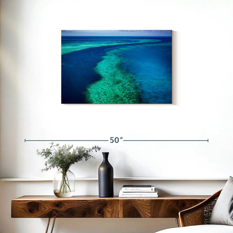 Gillard Great Barrier Reef Seascape, 20" H x 30" W