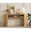 Console rustique avec pieds cannelés Trexm