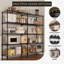 149.9cm W Metal Shelving Unit
