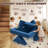 Kids and Toddler Play Couch, Convertible Folding Sofa,10 in 1 Multifunctional Modular Kids Sofa for Playing, Creativing, Sleeping-129448636