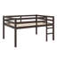 Lit mezzanine en bois avec échelle-1587324680