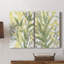 Sea Grass Fresco III - Toile tendue avec châssis de qualité supérieure - Prêt à être accroché-349351457