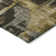 Machine Washable Indoor/Outdoor Xhevrie Coffee Rug