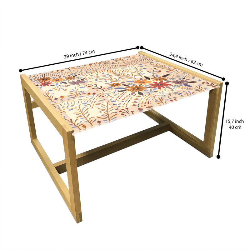 Jahiyah Sled Coffee Table, 62cm H x 74cm W x 40cm D
