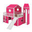 Lit mezzanine double avec tour-1181027167