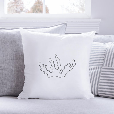 Nautical Sea Life_478 - Coussin décoratif en polyester
