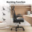 Chaise de bureau ergonomique en maille à haut dossier avec appui-tête réglable et soutien lombaire-1859002521-1859002525
