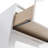 24" Freestanding Bathroom Storage Cabinet In Glossy White, 3 Soft - Close Drawers, Great For Small Item With Good And Study-353346034