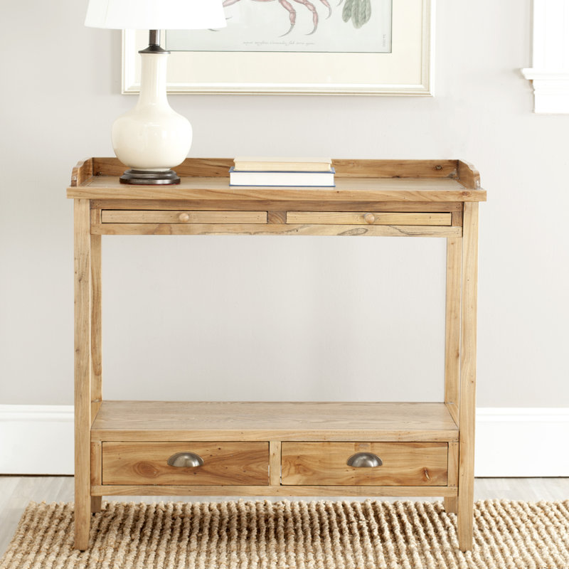 Console en bois massif Dieu,8, Chêne