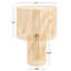 Uguna Wicker/Rattan Table Lamp-1077887982