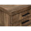 Rangement pour dossiers Modern Office - armoire brune avec roulettes et tiroirs en douceur, stratifiée, pour l'organisation