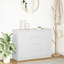 Sideboard With Drawers 100.5X35x76 Cm Engineered Wood-1406815759