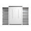 Grand lit escamotable 126 W avec 2 tablettes AILE-55325533