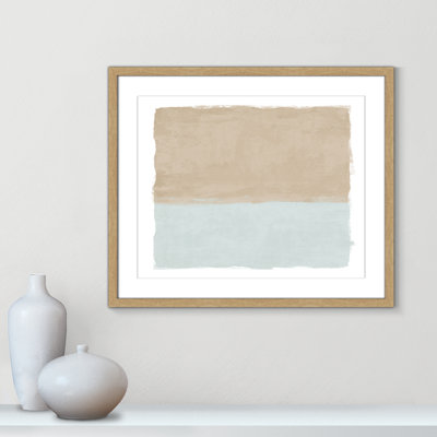 Sable et ciel II - reproduction de paysage par Natalie Carpentieri