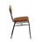 Budd 17.5'' H Faux Leather Upholstered Metal Side Chair-823741230