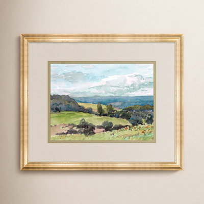 Wendover Art Group "Painterly Overlook 1" Print