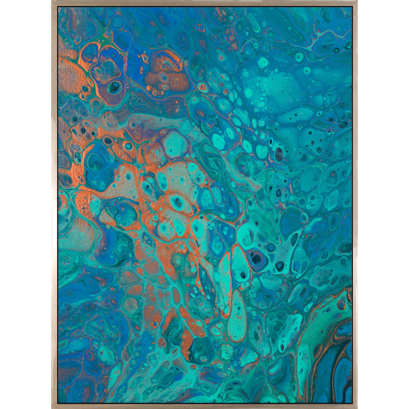 Tropical Island Print, 48" H x 36" W