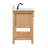Pelaghia 42'' Single Bathroom Vanity with Marble Top-57367853