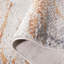 Tapis abstrait tissé à la machine en beige / gris-984387523