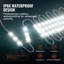 Luminaire flottant d'extérieur enfichable 3 po