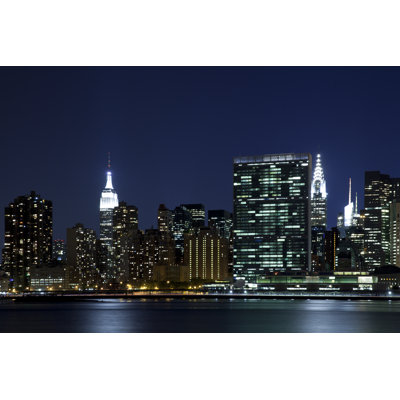 Maarja Manhattan Skyline - Wrapped Canvas Print