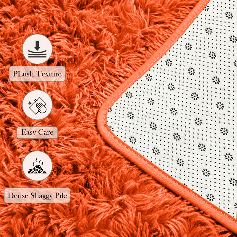 Adela Standard Shag Area Rug, Runner 80 x 300 cm
