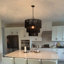 Arlandus 1-Light 23.62 inch E26 Woven Black Finish Dimmable Pendant Light