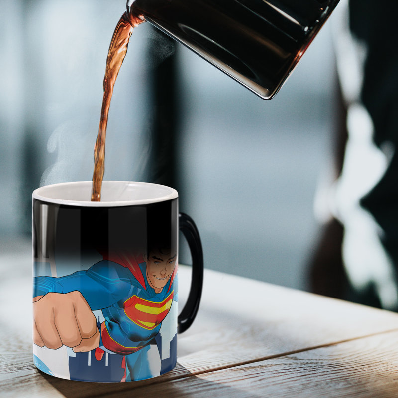 Superman 2025 (A Man Can Fly) Morphing Mug Heat Sensitive Mug