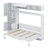 Murphy Bed Wall Bed With Sofa , Shelves USB & Light