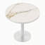 Table de salle à manger compacte avec plateau en marbre fritté, résistant aux rayures et à la chaleur-304790741-304790746
