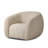 Upholstered Swivel Barrel Chair-110843151