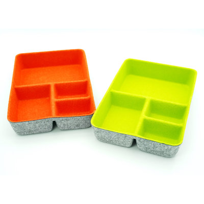 Anadia 3'' H x 8.1'' W x 12'' D Organizer Set