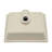 OUKANING 11.81'' X 15.75" Ceramic Rectangular Bathroom Sink with Overflow