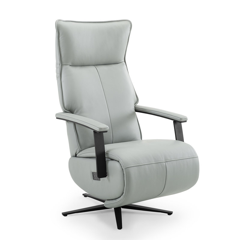 Sofer Zero Gravity Recliner Fully Adjustable Battery Operated, Gray