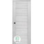 Porte intérieure pré-suspendue en bois manufacturé lambrissé Louver DIY-FRIENDLY-94372593-93691219-94372594