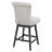 Lark Manor Counter Stools,26" 360 Free Swivel Bar Stools,Modern Counter Height Bar Stools With Upholstered And High-Back,Wooden Barstool For Kitchen Island And Counter Height,Set Of 2,PU Leather-949965344