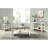 1pc Living Room Side Table With Drawer And Shelf In Rosy Brown Antique White Wooden End Lower Finish-310949857