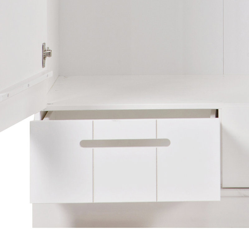 Cedric 2 Door Wood Wardrobe